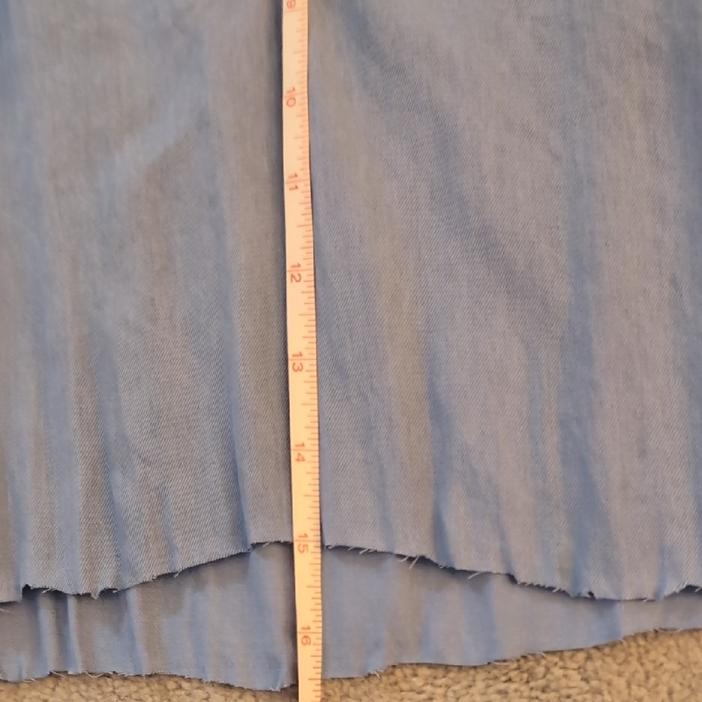 Black Tape Light Blue Blouse - Picture 8 of 8